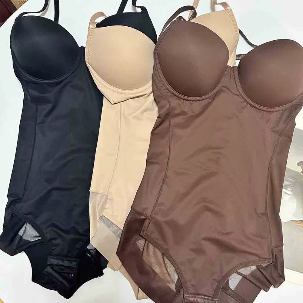 Femmes Shapewear Body serré minceur corps Shaper Body avec soutiens-gorge