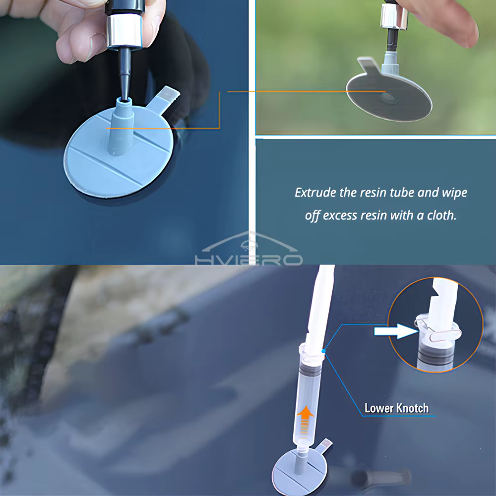 Kit de réparation de pare-brise de voiture en résine, outils, restauration des rayures, autocollants de protection, nettoyeur de verre, soins, lavage sans Trace