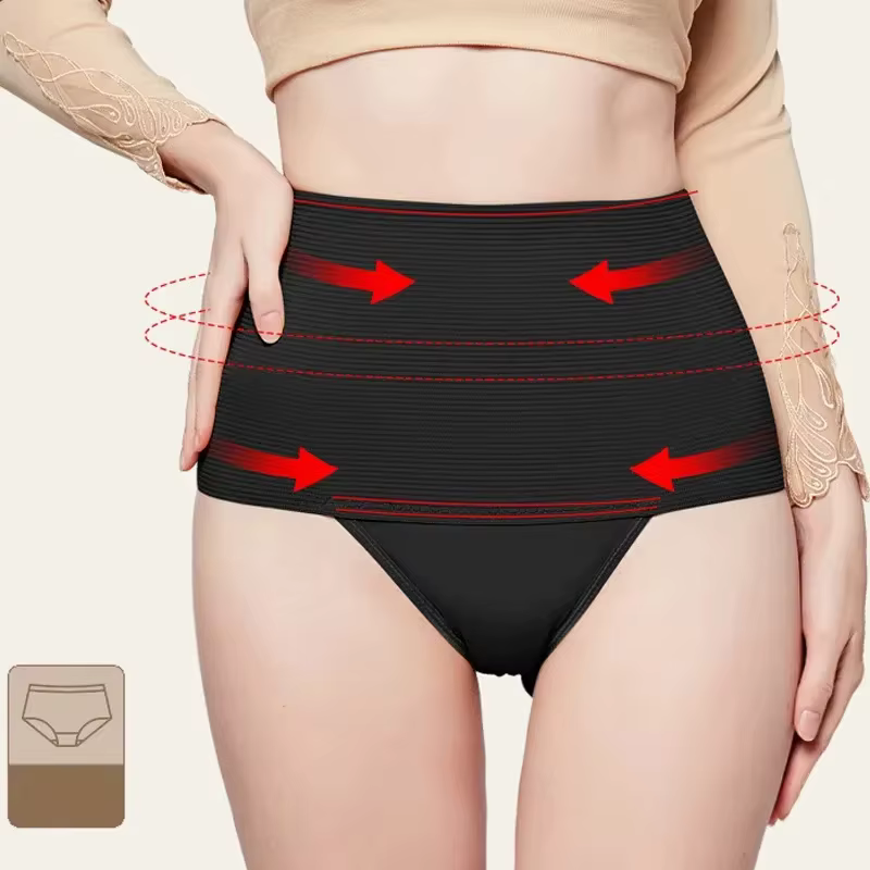 Culotte gainante taille haute pour femme