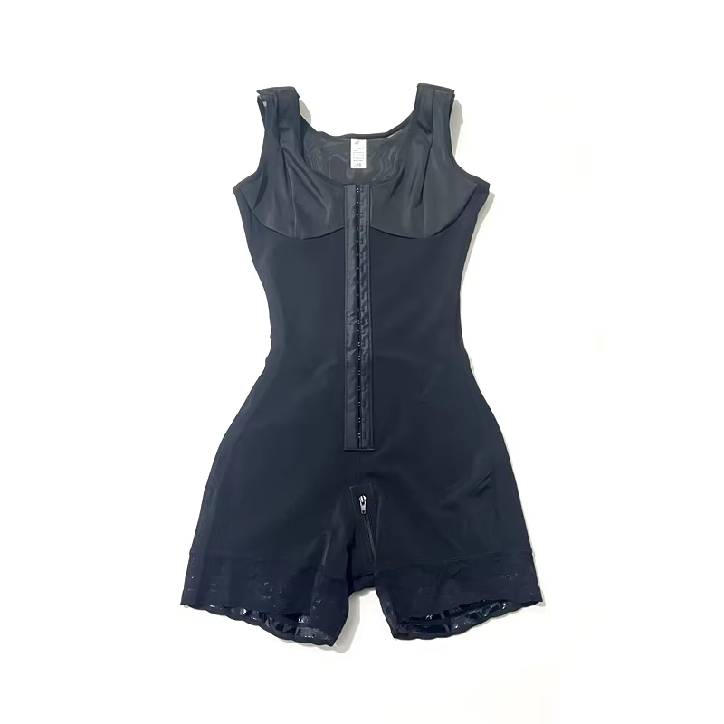 Body gainant amincissant pour femme à haute compression avec broches de maintien de la poitrine
