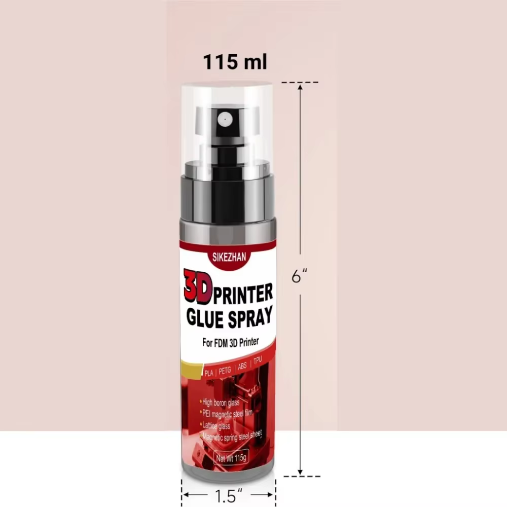 Colle pour imprimante 3D Premium (115g) - Adhésif anti-plafond pour PLA, ABS, PETG, TPU - Forte liaison et libération facile par SIKEZHAN