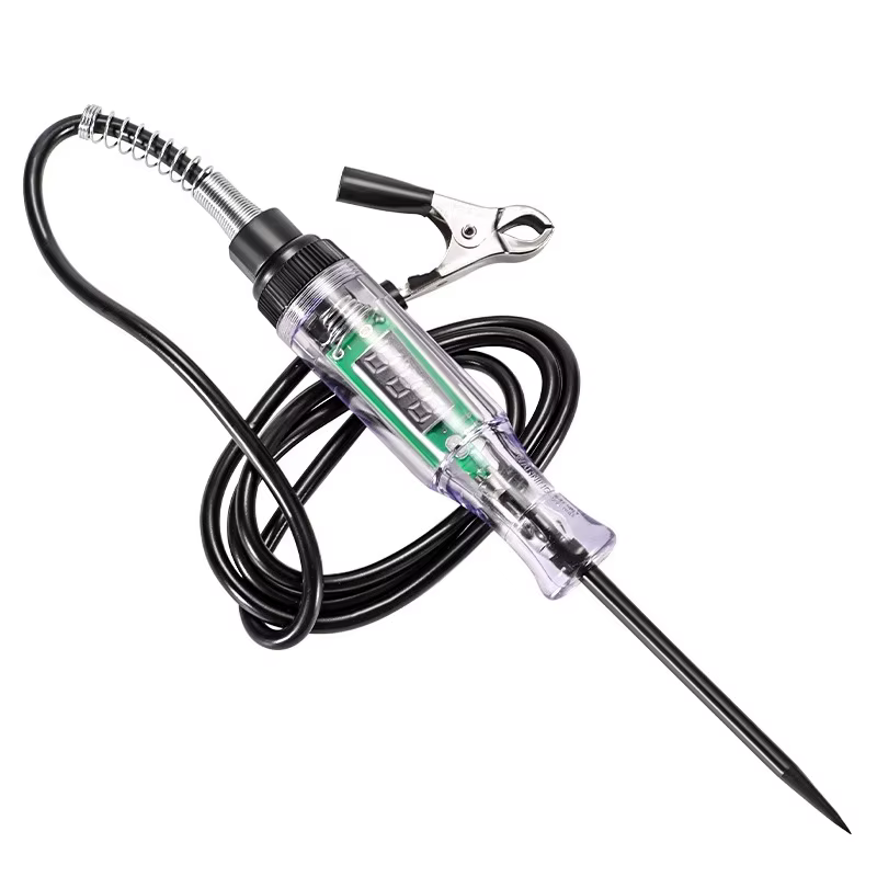 Testeur de Circuit de tension de voiture et camion, outils automobiles 6V 24V, sonde de Diagnostic de voiture, stylo de Test, ampoule, stylo de mesure électrique