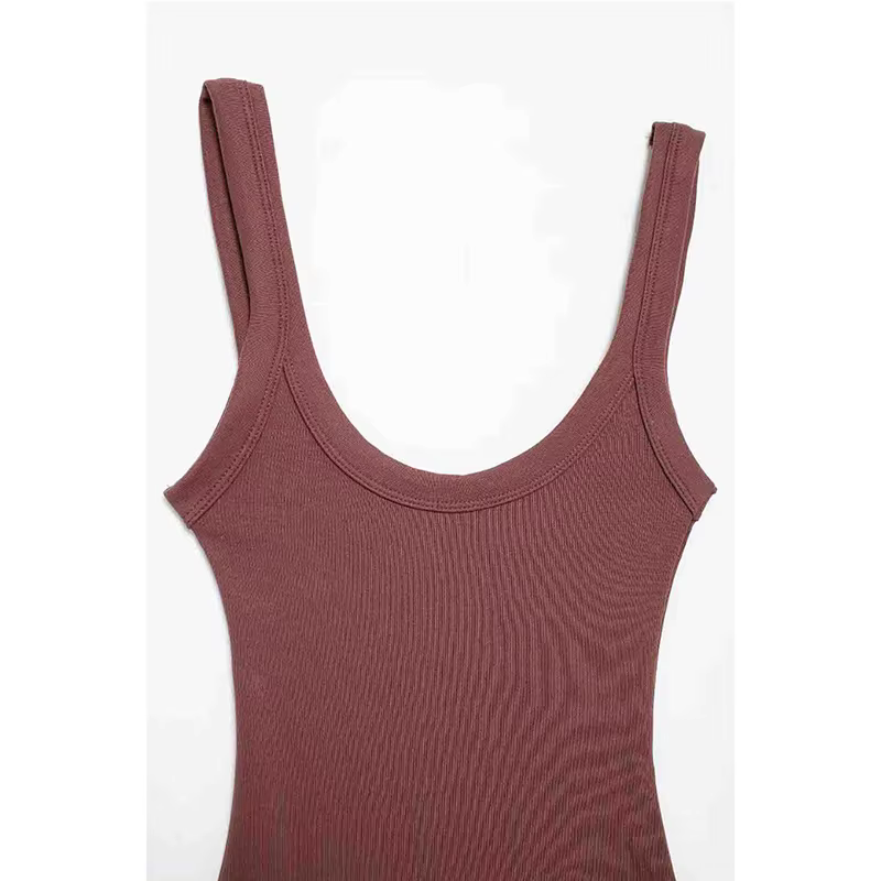 Body côtelé slim pour femmes
