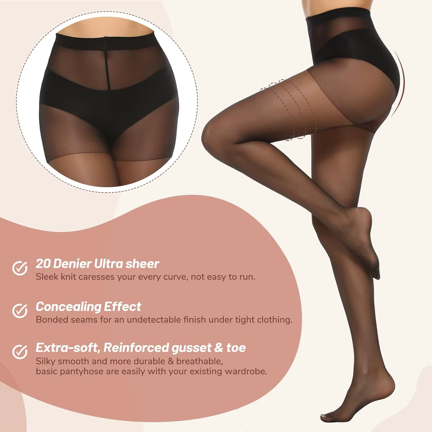 Sexy 0D bas collants Ultra élastiques anti-rayures bas femmes Leggings bas corps Shaper