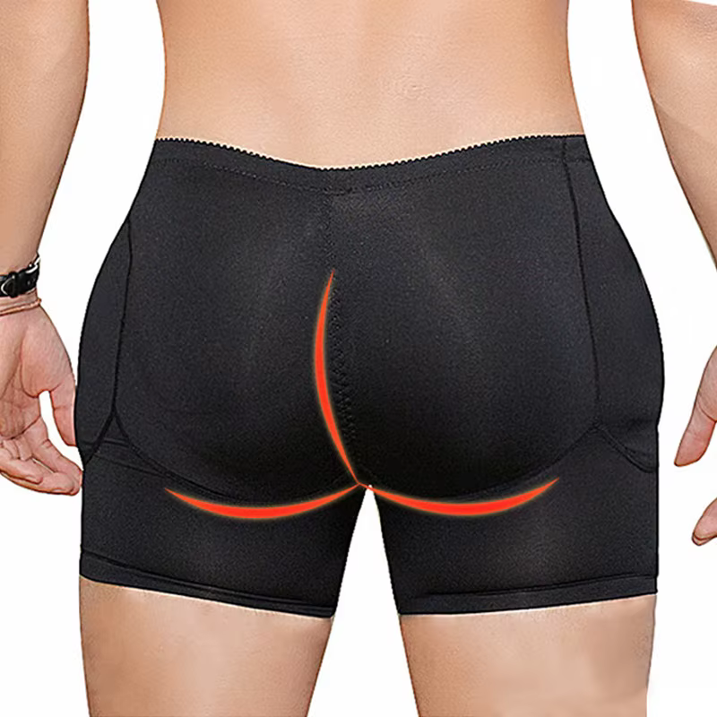 Shapewear hommes corps Shaper hanche Pad remplissage bout