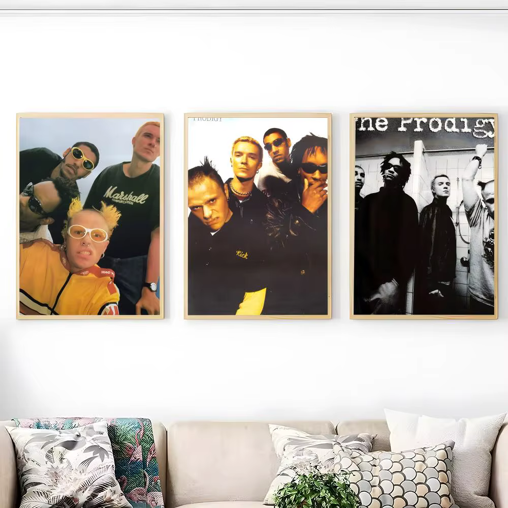 Affiche du groupe de musique The P-Prodigy, impression d'art Premium, décoration murale esthétique moderne pour salon, chambre à coucher, dortoir, Design d'intérieur