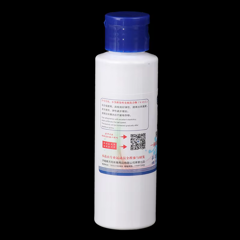 Colle inorganique pour Tennis de Table, 100ML, 2.5 générations, adhésif pour peau en caoutchouc, Film facile formant des accessoires à haute élasticité