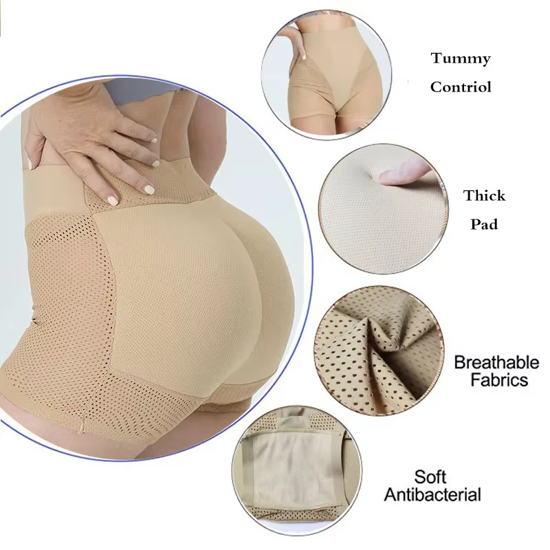 GUUDIA Booty amélioration corps Shaper culotte ventre contrôle respirant petit trou fesse améliorer bout