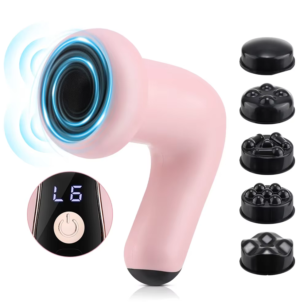 Brûleur de graisse électrique, masseur amincissant à 6 niveaux pour la perte de poids, pour l'abdomen, le ventre, le cou, appareil de mise en forme du corps, recharge USB