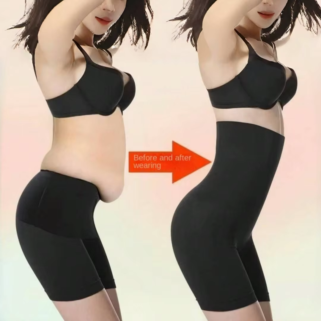 Pantalon d'entraînement façonnant taille haute sans couture