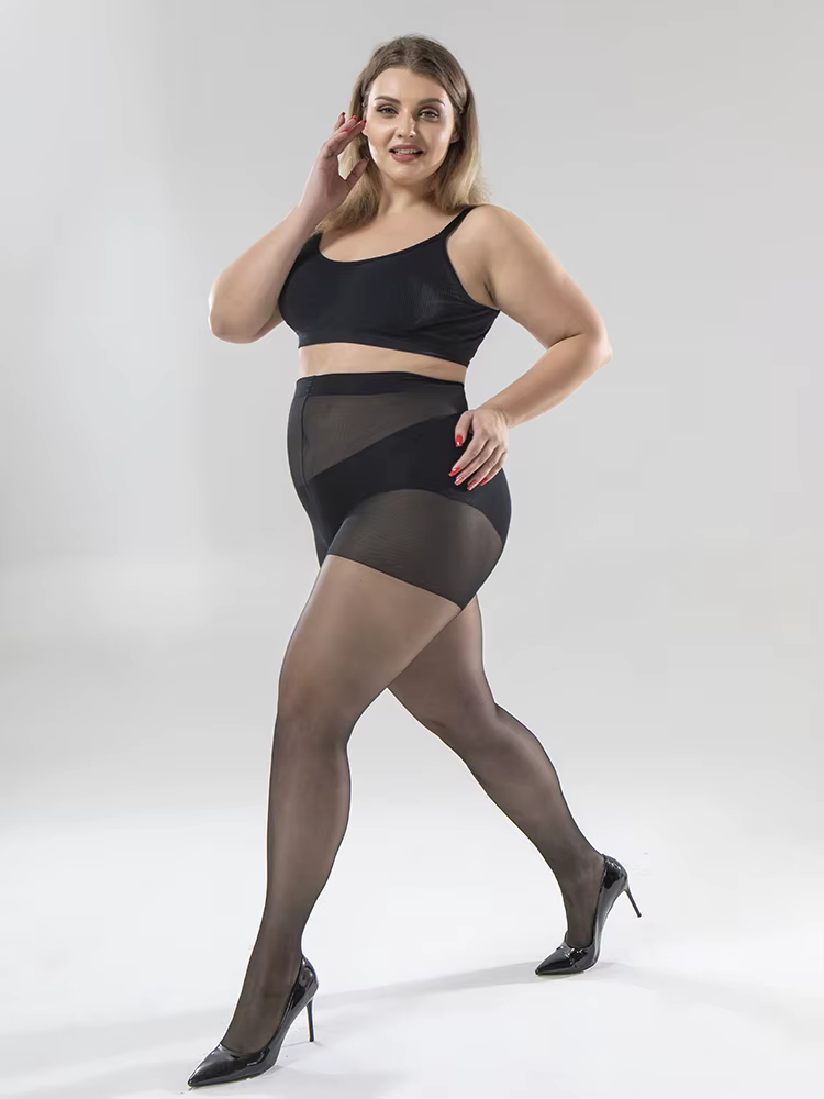 BONAS 20D collants Ultra-fins grande taille femmes 120kg