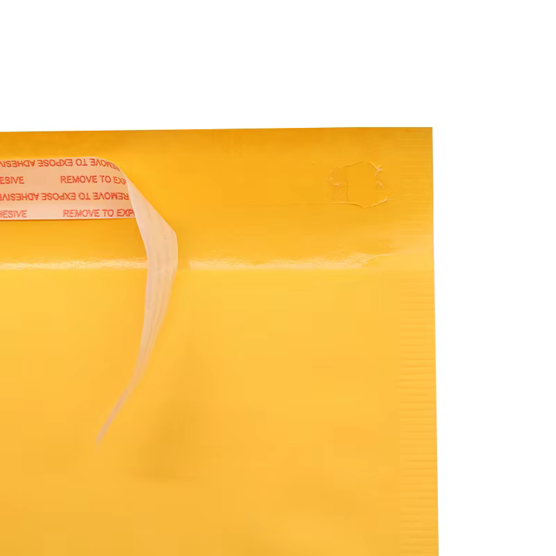 Paquet de 10 enveloppes à bulles jaunes dorées auto-scellantes, enveloppe d'expédition rembourrée, logistique Express, livre d'emballage, sac d'emballage pour vêtements