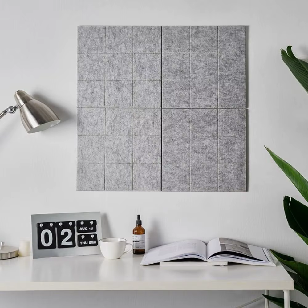 Tableau d'affichage en feutre pour murs, babillard, mémo, bureau, maison, école