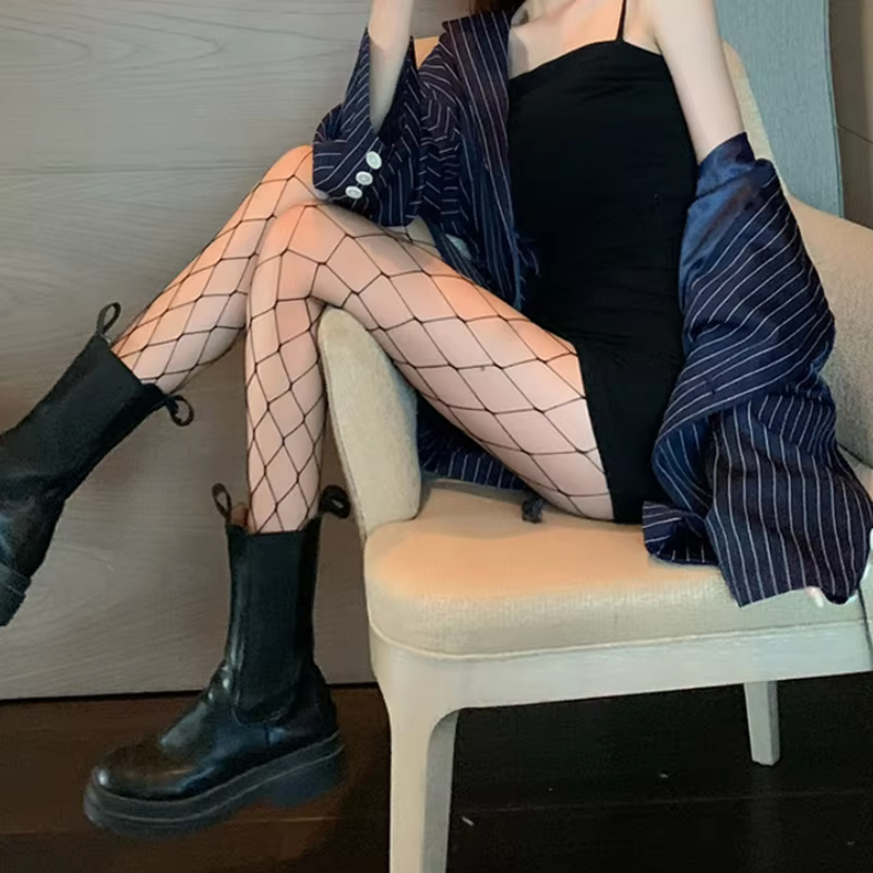 Bas résille Sexy pour femmes