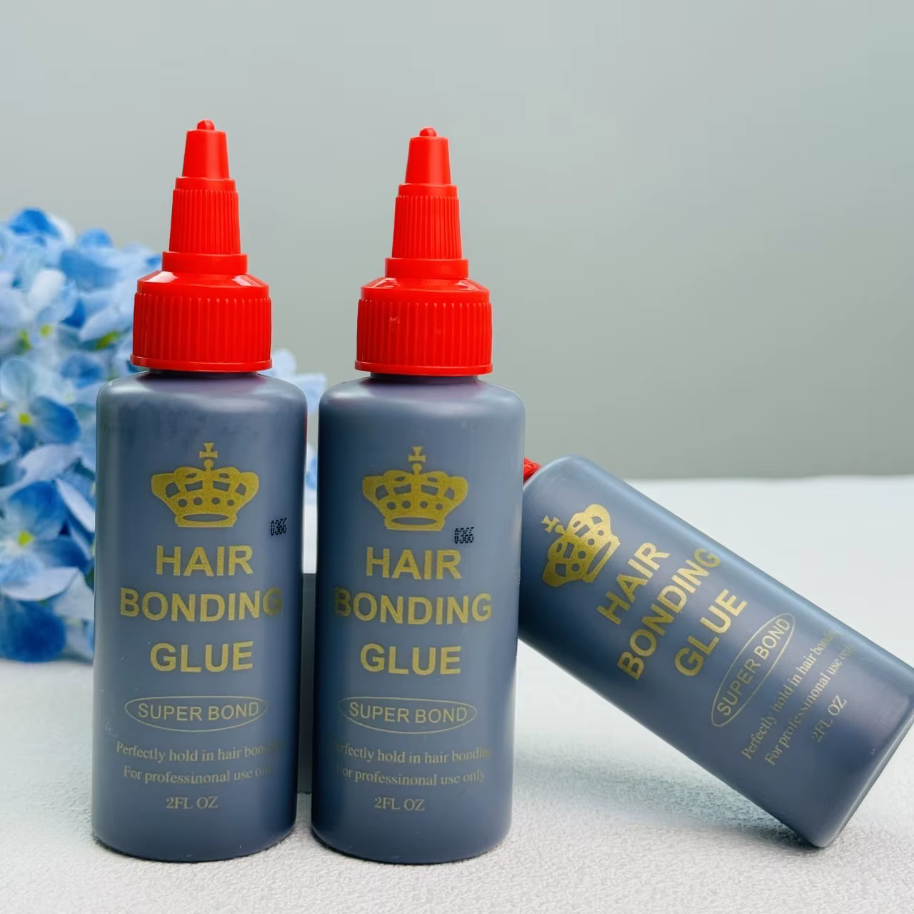 Colle noire pour tissage capillaire, imperméable et antifongique, super adhérente pour une tenue parfaite des extensions capillaires et des perruques en dentelle