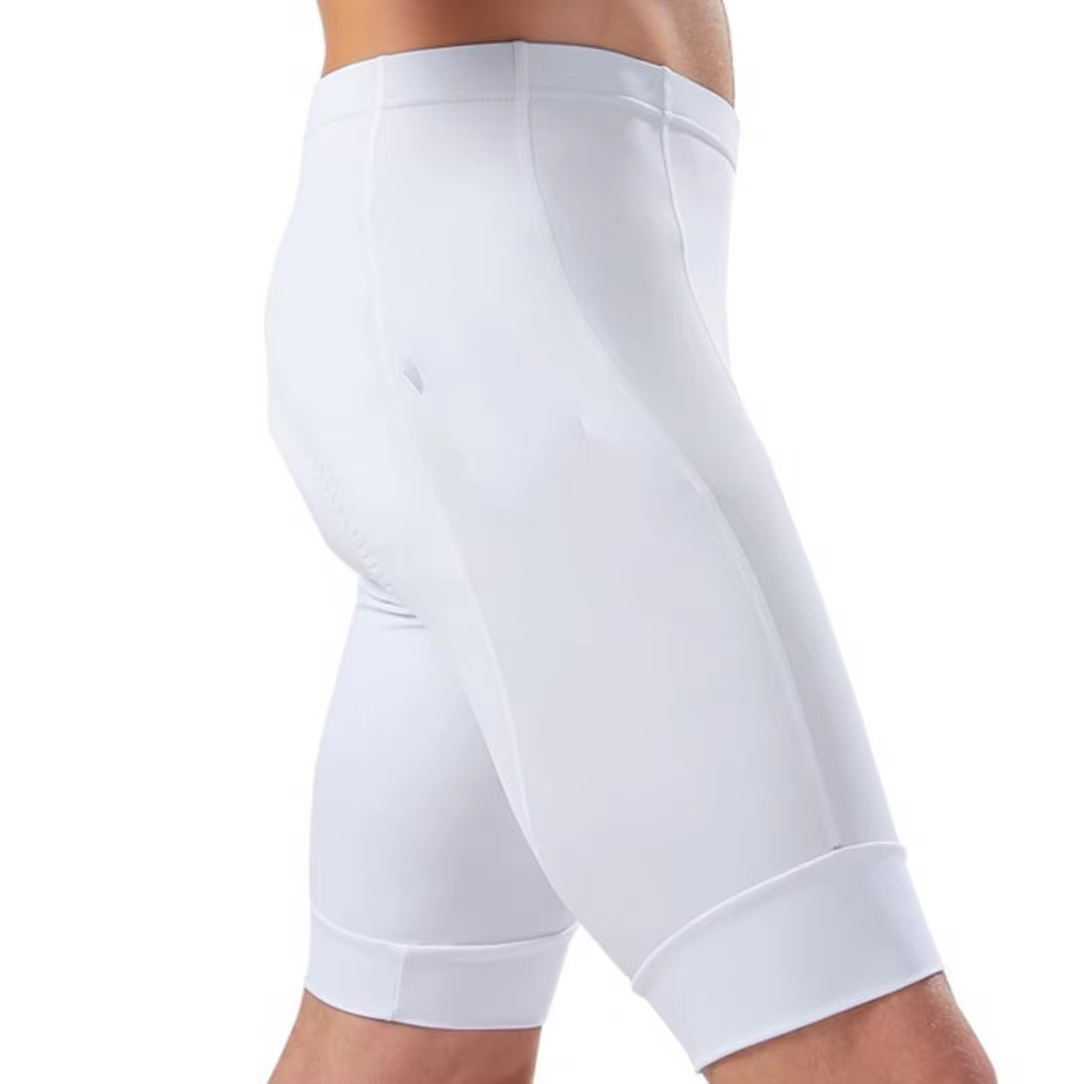 SGCIKER – short de cyclisme blanc, collants de cycle à manchette découpée au Laser, tissu de vélo vtt, coussin de GEL 9D, Ropa Ciclismo italie, fond élastique