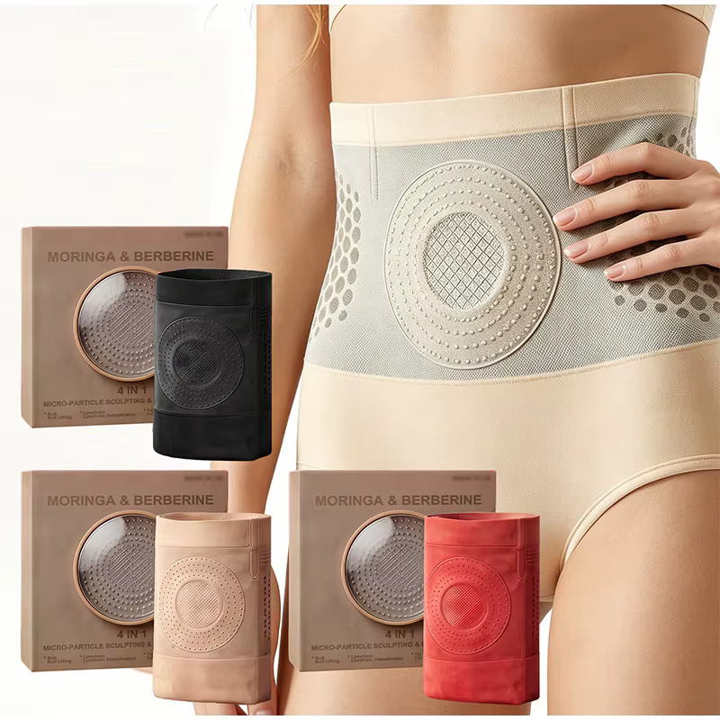 Shorts gainants taille haute sans couture pour femme