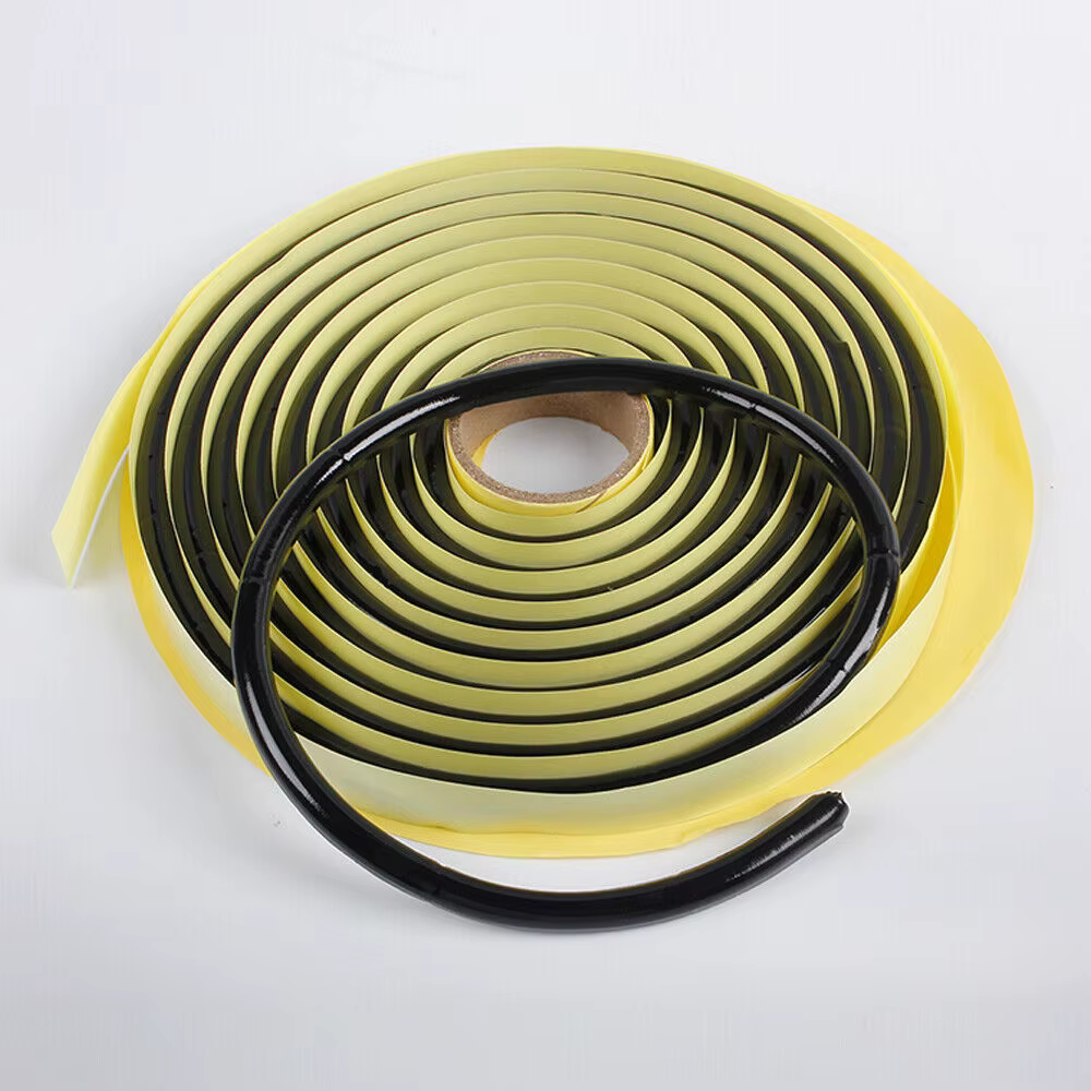 Bande de colle en caoutchouc butyle pour pare-brise de voiture, lumière de sauna automatique, mastic de rénovation, 5m