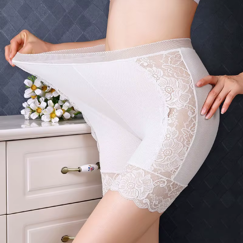 Femmes culottes sans couture sécurité pantalons courts femmes taille haute Stretch Shorts slips sous-vêtements amincissants femme Lingerie d'été