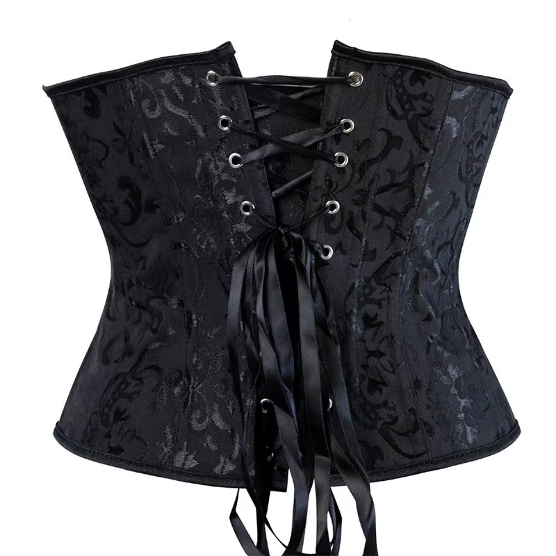 Corset gothique Sexy en Satin pour femmes