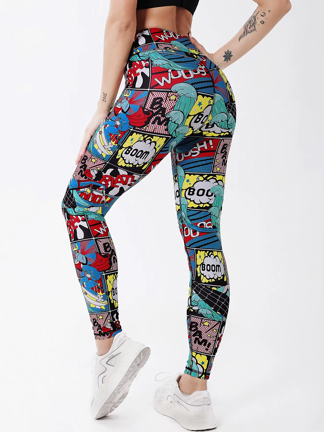 Leggings push-up taille haute pour femmes