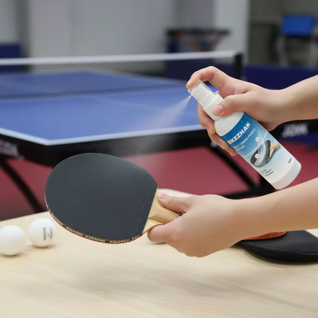 Ensemble de colle et de nettoyant pour raquette de tennis de table, colle inorganique de 30 ml + nettoyant pour raquette de 100 ml, liaison forte, nettoyage rapide, restauration de la prise en main