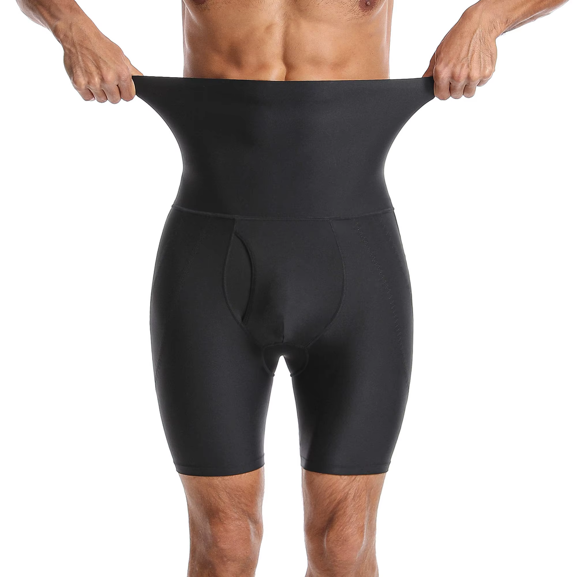 Caleçons Boxers Sculptants Taille Haute pour Hommes