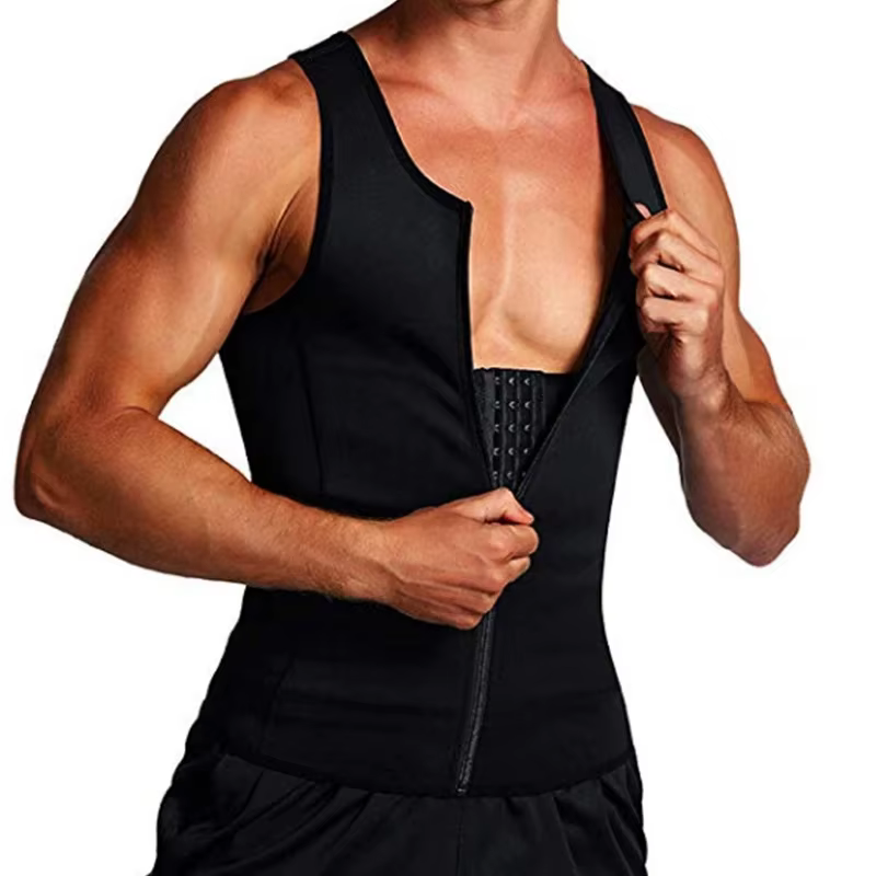 Gilet de compression amincissant pour homme