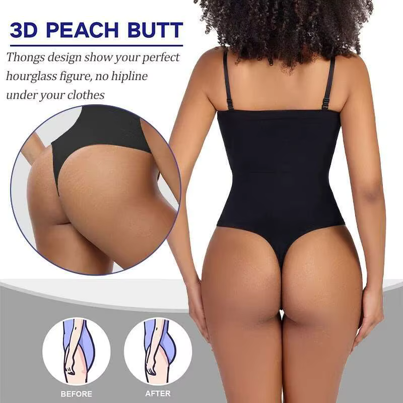 Body string sans bretelles Bustier bustiers femmes épaules dénudées sans couture Bodyshaper sculpter ventre contrôle corps Shaper Compression