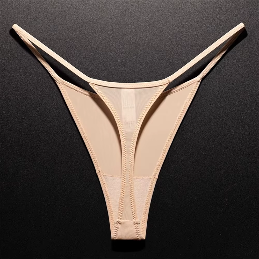 String imprimé léopard pour femmes