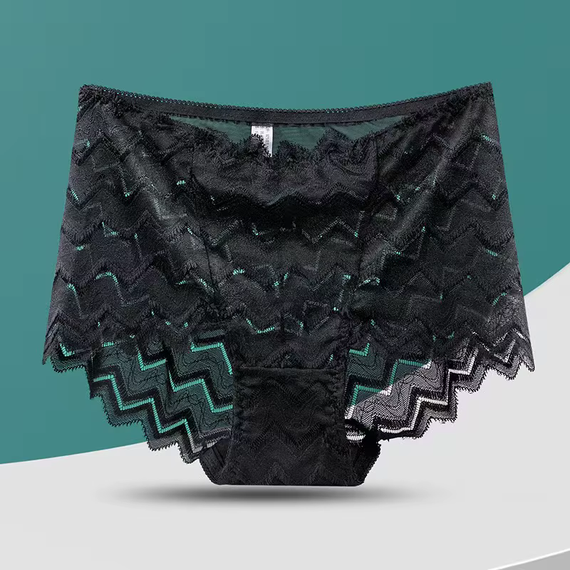 Culottes pour femmes avec un petit nœud décoratif, taille mi-haute, plusieurs tons pastel, sous-vêtements intimes basiques pour tous les jours