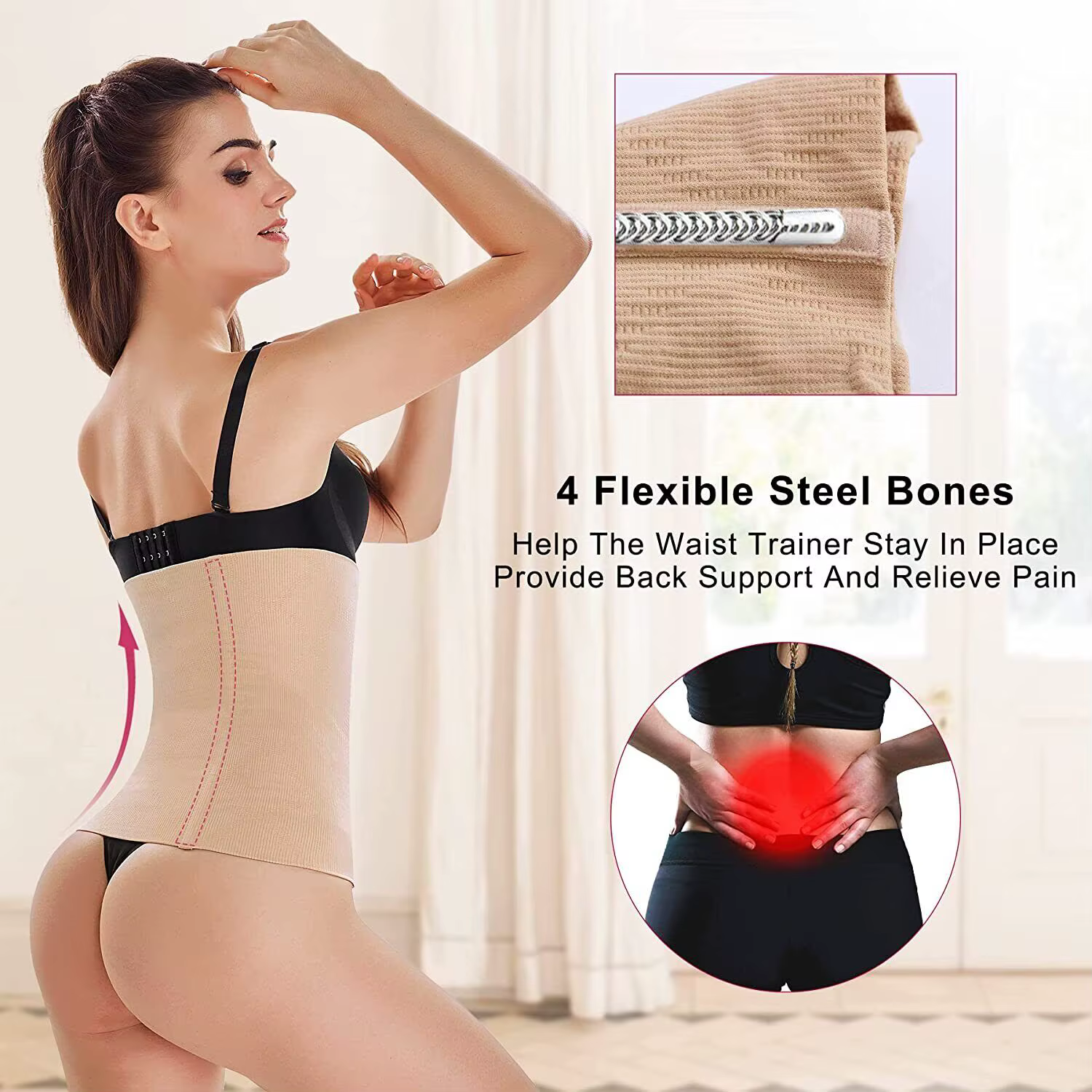 Ceinture de récupération post-partum 2-en-1 facile à utiliser et durable