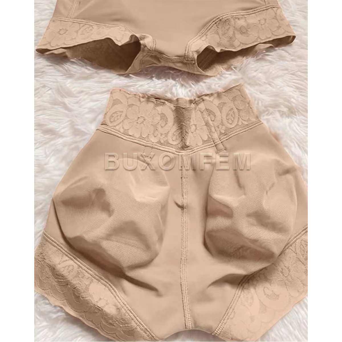 Culotte taille haute taille moyenne compressée pour femme