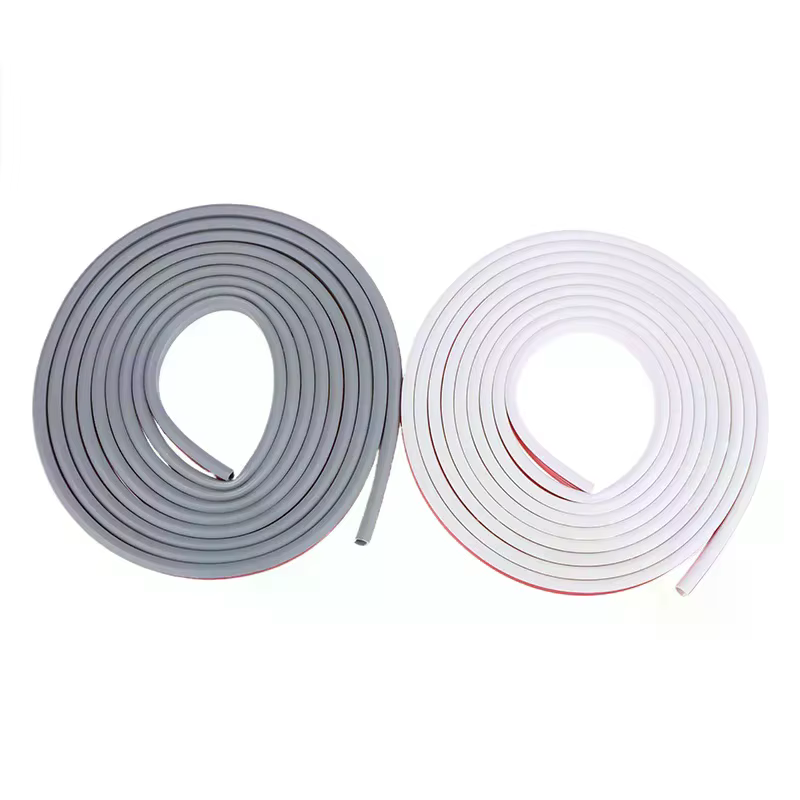 Gaine de couverture de cordon de sol en PVC de 3/5 mètres, protecteurs de câbles de Conduit électrique flexibles, cache-câbles auto-adhésifs