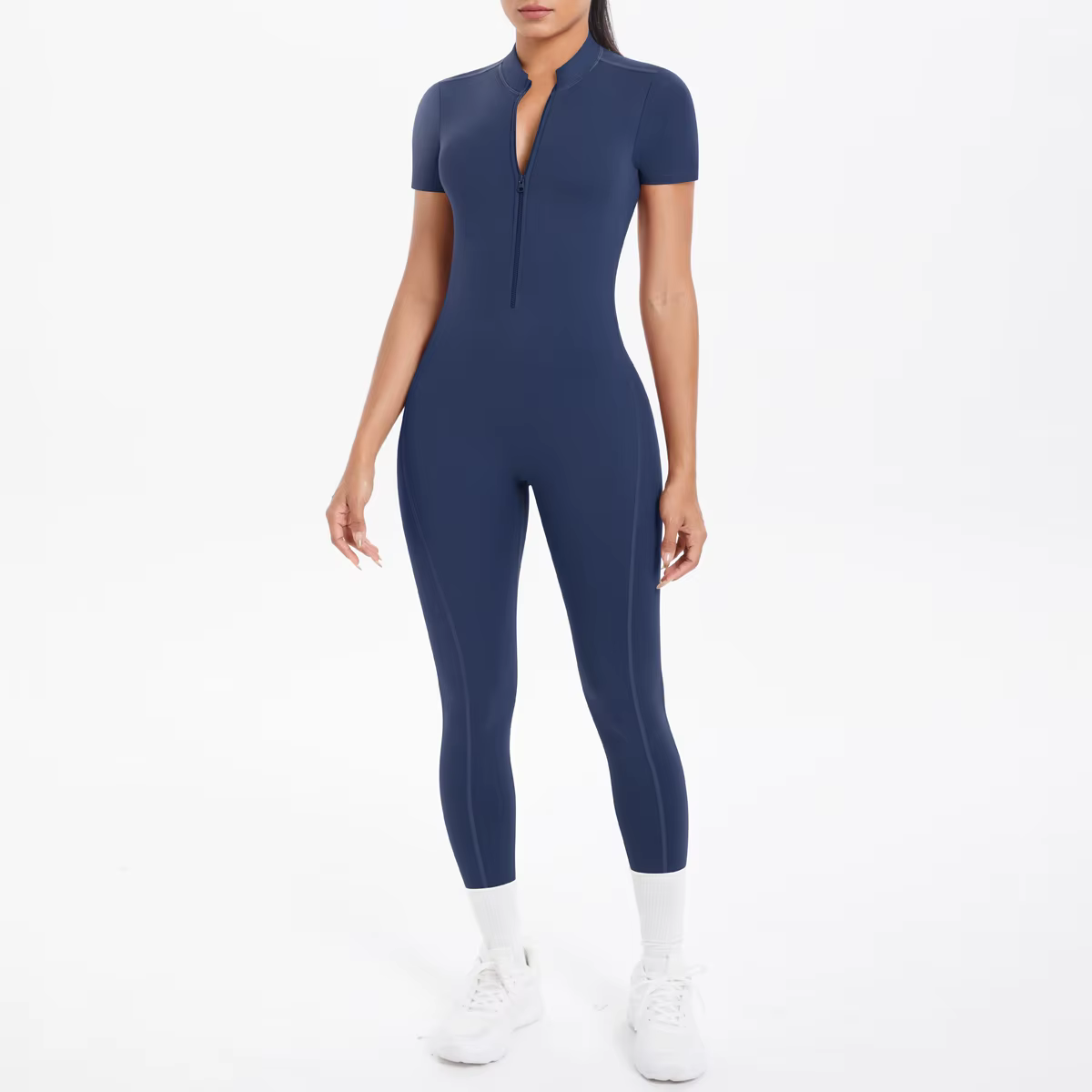 Sexy dos nu moulante Scrunch combinaison soulève les fesses femmes danse Fitness salopette Push Up avec coussin de poitrine Yoga Sport saut costume